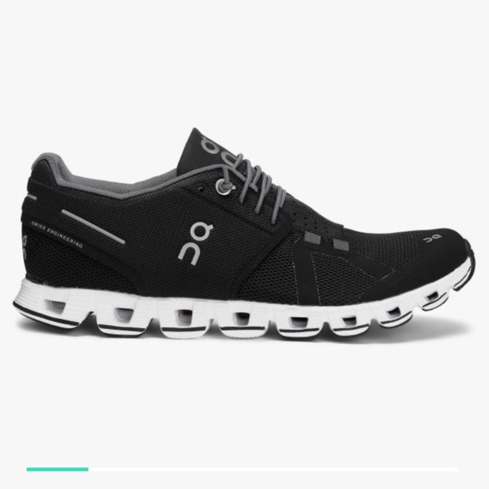 On Cloud 2.0 Shoes, Black & White, Women’s 7.5
